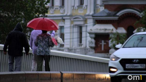 Рабочая неделя в Омске начнётся с бури