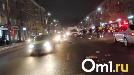 Омичка погибла под колёсами двух автомобилей