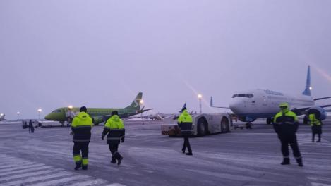 В Новосибирске задерживаются девять рейсов из-за плохих погодных условий