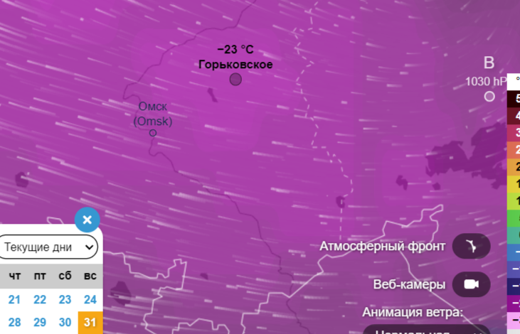 На Омскую область обрушится мощный снегопад и опустится туман