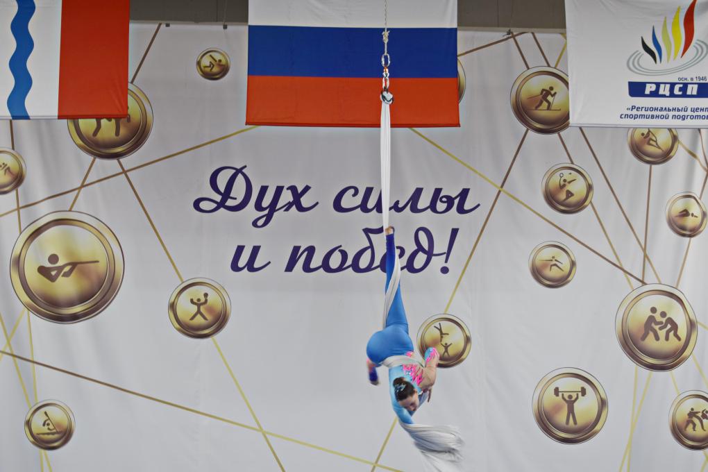 В Омской области проходит первенство по воздушной гимнастике «Созвездие Сибири»
