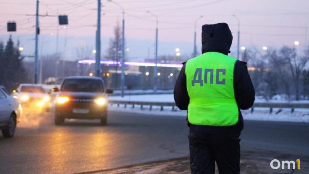 Хватал за форму и отпихивал. Под Омском автоинспекторы поймали пьяного водителя