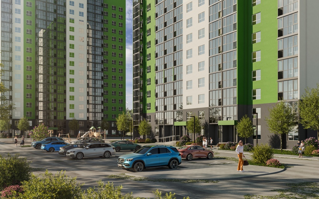 Открыты продажи в масштабном квартале от известного новосибирского застройщика