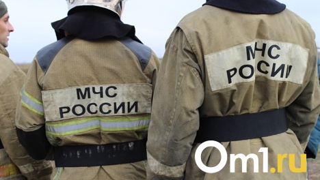 В Омской области горел трёхквартирный дом