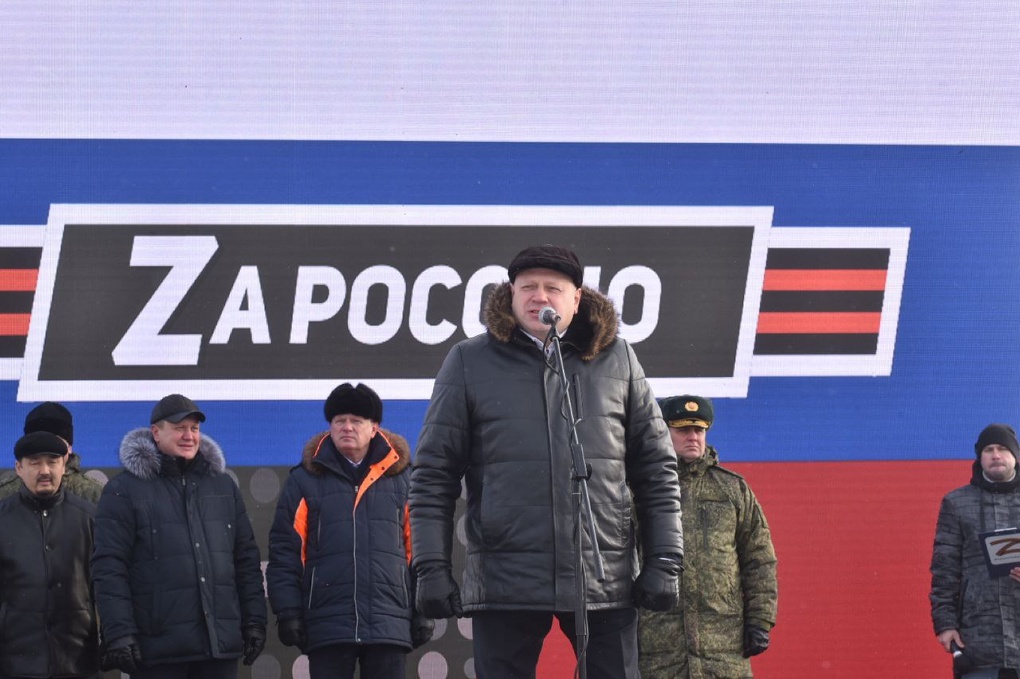 Очередную группу мобилизованных из Омской области отправили в зону спецоперации