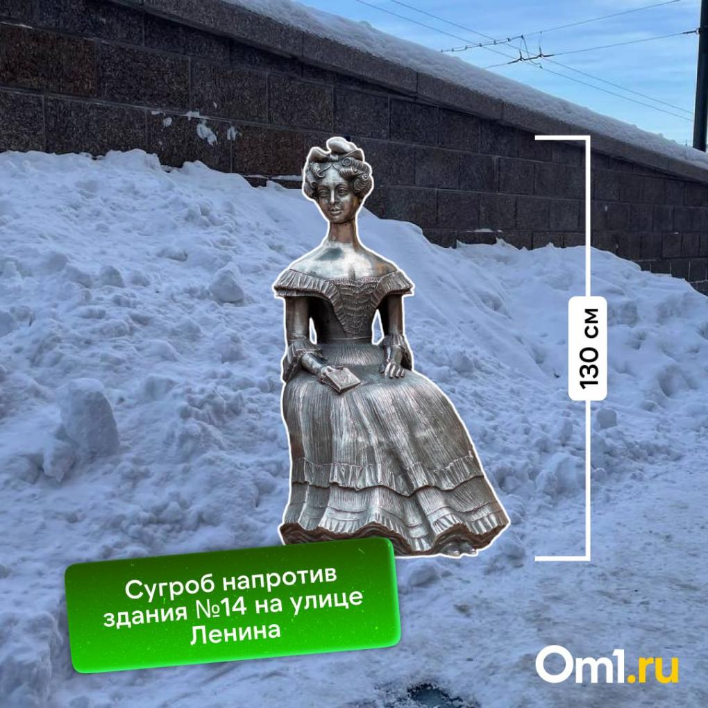 Измерили омские сугробы «в Любочках»