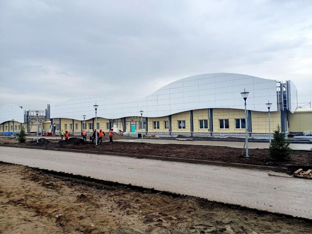 Под Новосибирском завершается присоединение к электросетям новой инфекционной больницы в поселке Садовый