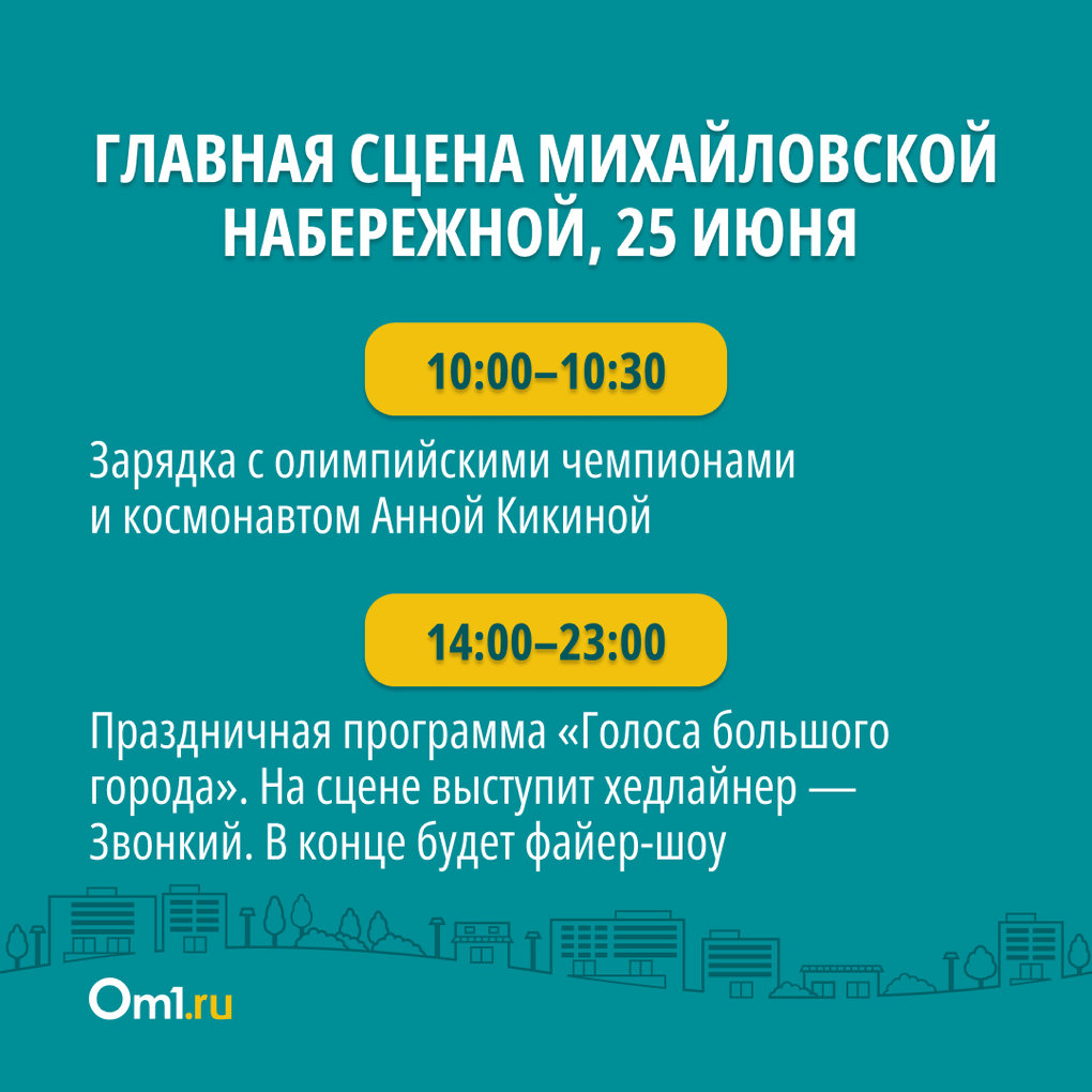 Танцевальный флешмоб, зарядка с космонавтом, плац-парад: куда пойти на День города в Новосибирске